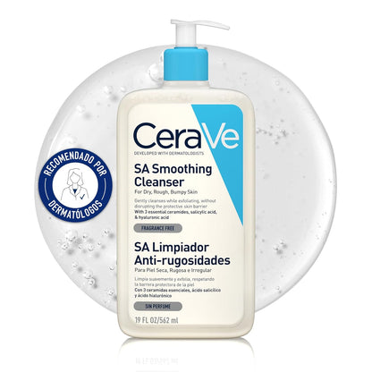 Cerave Gel Limpiador Hidratante, Para Piel Normal a Seca, Limpia E Hidrata, Equilibrio De La Piel, Enriquecido Con Ceramidas Esenciales Y Ácido Hialurónico, Apto Para Rostro Y Cuerpo