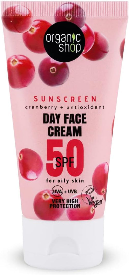 CRANBERRY CREMA FACIAL DE DIA SPF50 50ML