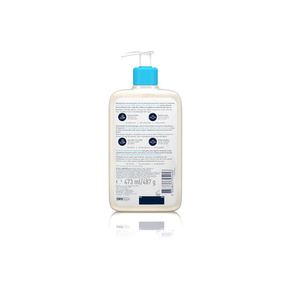 Cerave Gel Limpiador Hidratante, Para Piel Normal a Seca, Limpia E Hidrata, Equilibrio De La Piel, Enriquecido Con Ceramidas Esenciales Y Ácido Hialurónico, Apto Para Rostro Y Cuerpo