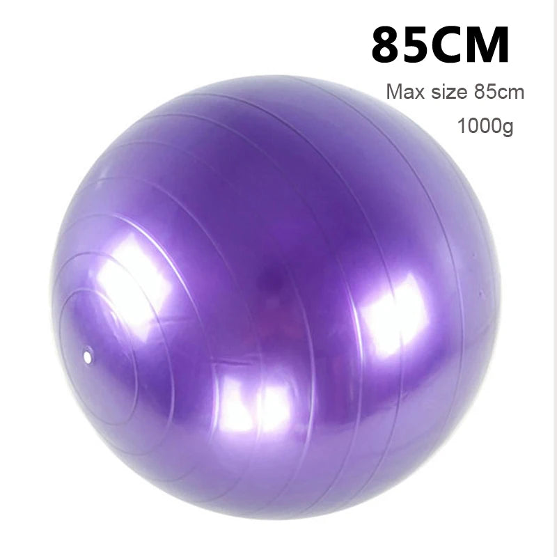 Yoga Ball Sport Balance Gym Fitball Exercise Workout Fitness Pilate Balls