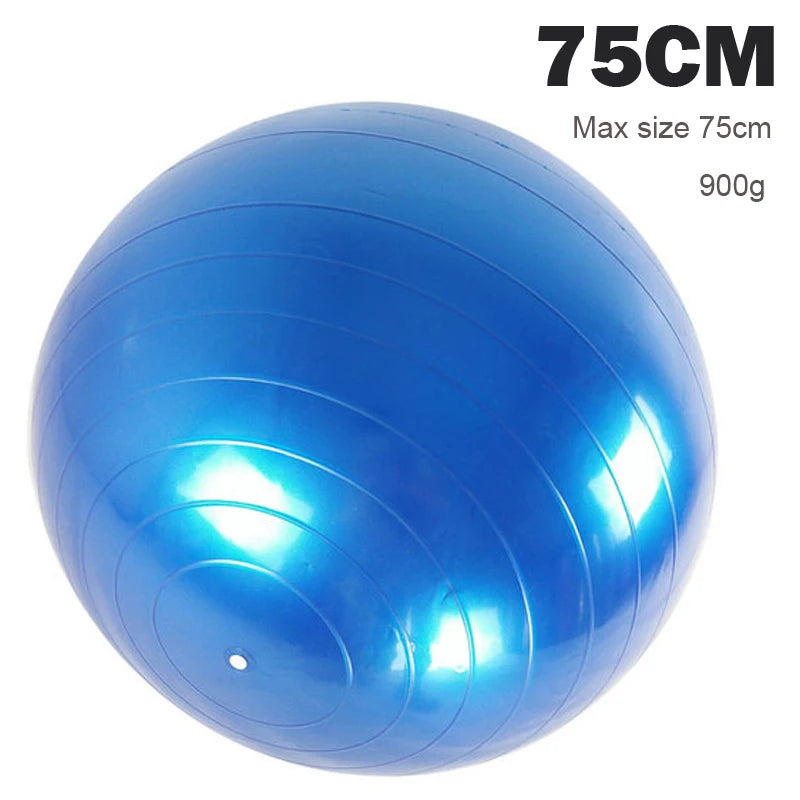 Yoga Ball Sport Balance Gym Fitball Exercise Workout Fitness Pilate Balls