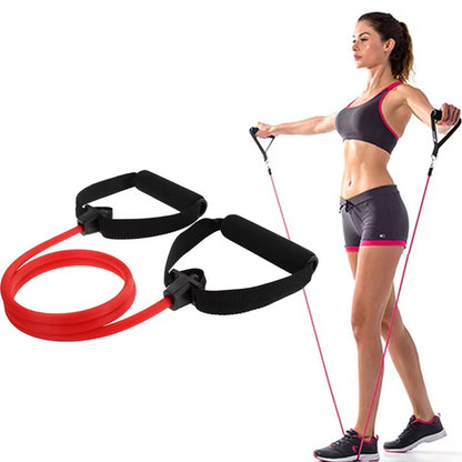 New Fitness Sport Pilates Bar Kit Gym Workout Stick Pilates Exercise Bar Kit with Resistance Band Body Building Puller Yoga Rope