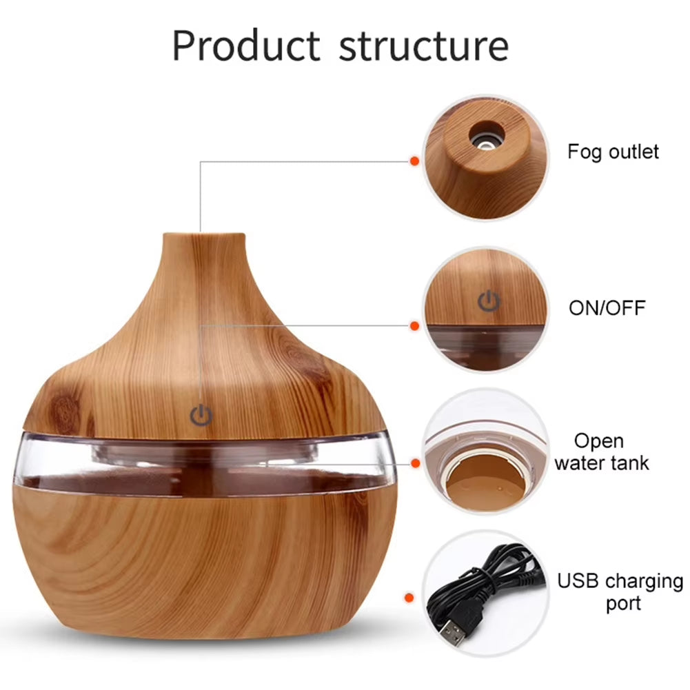 Mini Portable Air Humidifier Usb Desktop Home Silent Air Mist Humidifier Air Drying Humidifier Bedroom Room Office Humidifier