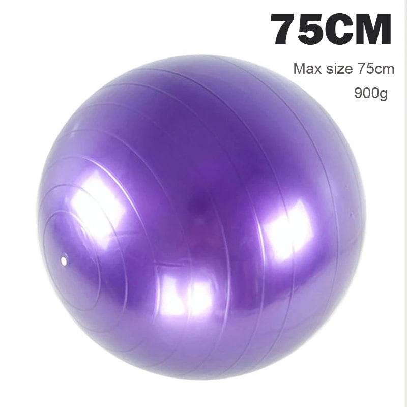 Yoga Ball Sport Balance Gym Fitball Exercise Workout Fitness Pilate Balls